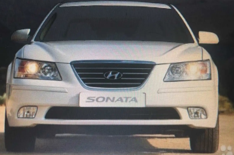 Бампер от Hyundai Sonata NF